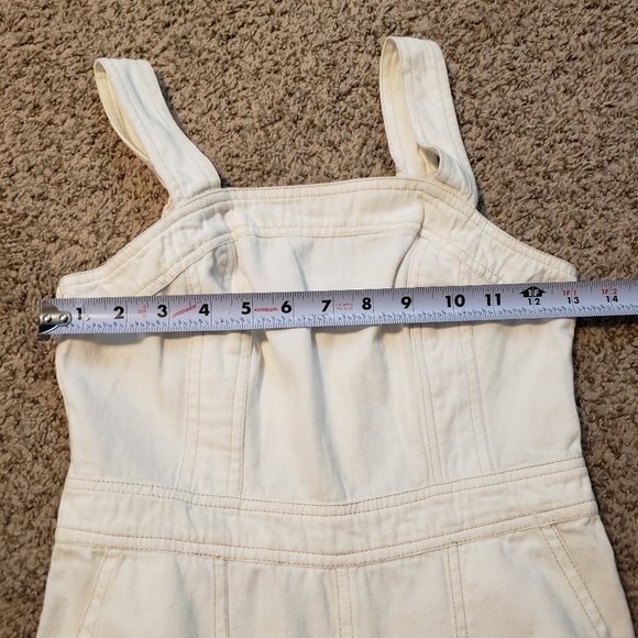 Japna Women’s Off White Jumpsuit Overalls Size Xtra Small - Picture 10 of 10